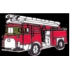 FIRE DEPARTMENT FIRETRUCK HOOK LADDER PIN